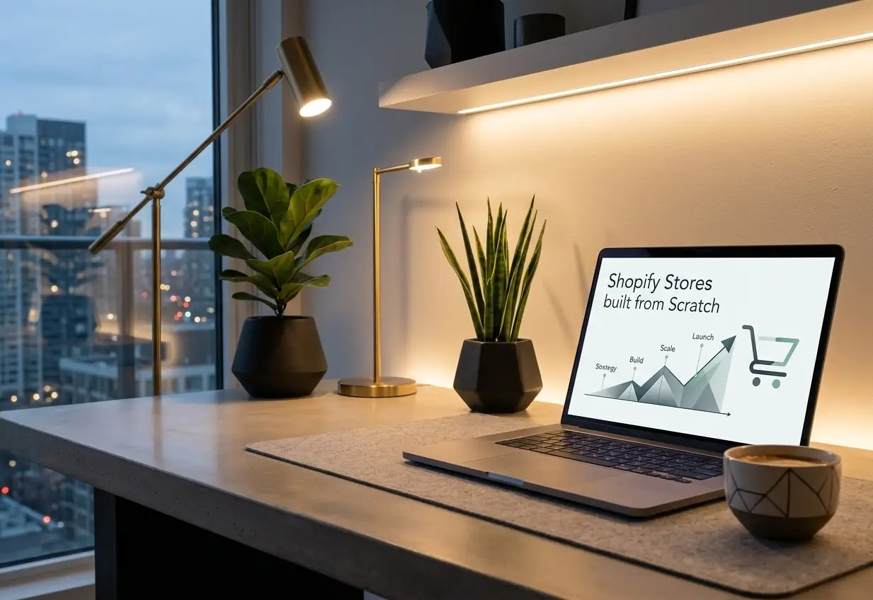 Shopify Stores built from Scratch
